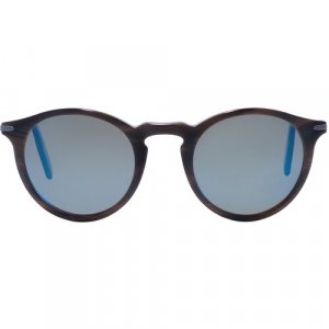 Солнцезащитные очки  Raffaele 8835, голубой, черный Serengeti. Цвет: голубой/черный