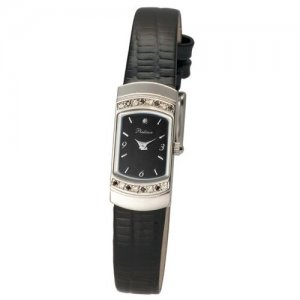 Женские серебряные часы «Любава» 98306.506 Platinor
