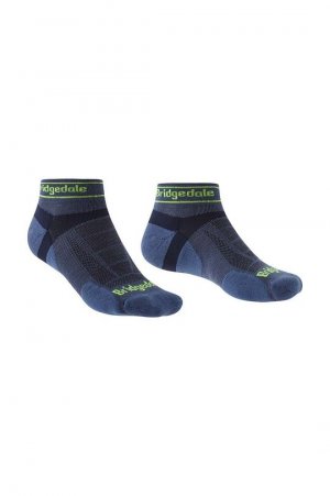 Сверхлегкие низкие носки из шерсти мериноса , синий Bridgedale