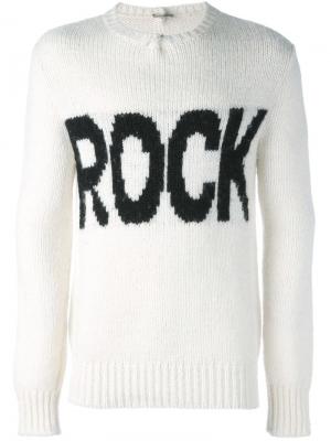 Пуловер rock Ermanno Scervino. Цвет: телесный