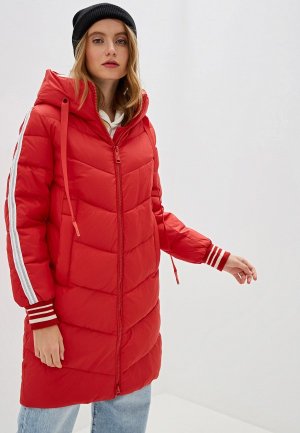 Куртка утепленная Clasna. Цвет: красный