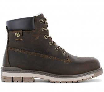 Dockers by Gerli Boots Lined - Мужские зимние ботинки Обувь кожаные коричневые 43LU101-400360 ОРИГИНАЛ