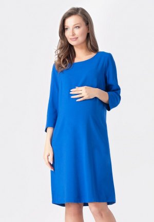 Платье Bornsoon. Цвет: синий