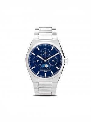 Наручные часы Highlife Perpetual Calendar Manufacture 41 мм Frédérique Constant. Цвет: синий