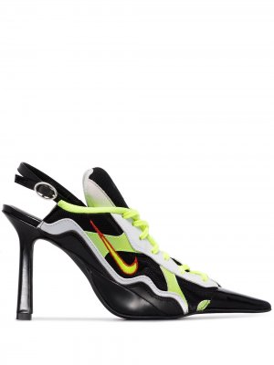 Туфли с ремешком на пятке из коллаборации Nike Ancuta Sarca. Цвет: черный
