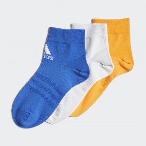 Три пары носков Ankle Performance adidas. Цвет: оранжевый