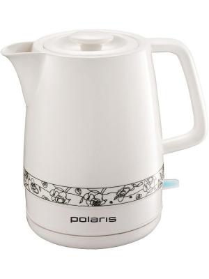 Чайник Polaris PWK1775C 1.7л. 2200Вт белый/голубой (пластик). Цвет: белый
