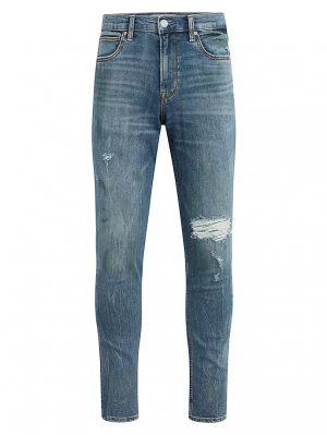 Джинсы скинни с потертостями Zack , цвет mirage Hudson Jeans