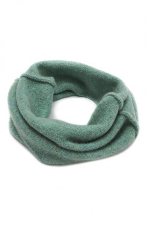 Шерстяной шарф-снуд Isabel Benenato. Цвет: зелёный
