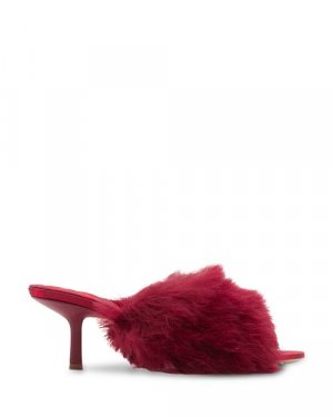 Женские босоножки без шнуровки Minnie 65 на высоком каблуке , цвет Red Burberry