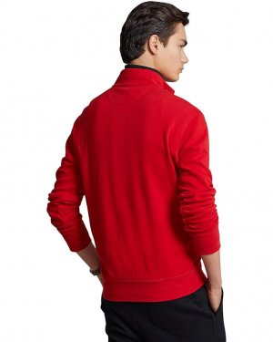 Пуловер Luxury Jersey Quarter-Zip Pullover, цвет RL 2000 Red Polo Ralph Lauren