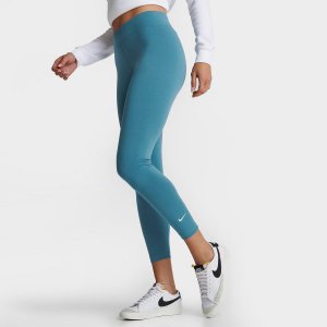 Женские укороченные леггинсы со средней посадкой Sportswear Essential, синий Nike