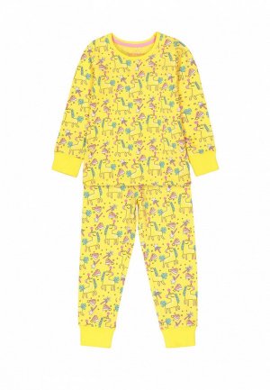 Пижама Mothercare. Цвет: желтый