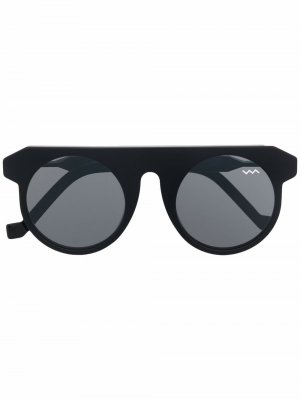 Солнцезащитные очки с прямым мостом VAVA Eyewear. Цвет: черный