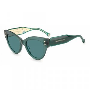 Солнцезащитные очки , бирюзовый CAROLINA HERRERA. Цвет: бирюзовый