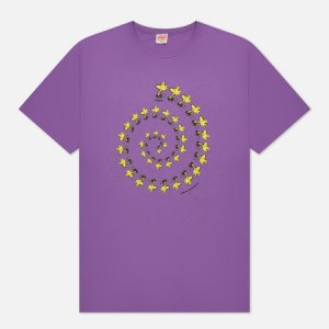 Мужская футболка Woodstocks TSPTR. Цвет: фиолетовый