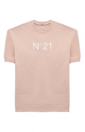 Хлопковое платье N21. Цвет: розовый