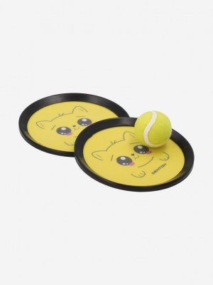 Набор: тарелки-ловушки и мяч , Желтый Denton. Цвет: желтый