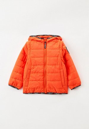 Куртка утепленная Coccodrillo. Цвет: оранжевый