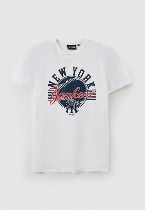 Футболка New Era Adult T-shirt MLB BASEBALL ARCH. Цвет: белый