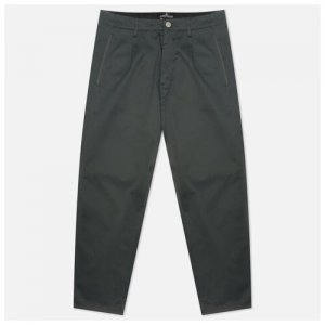 Мужские брюки Cotton Satin Garment Dyed Chapter 2 серый , Размер 54 Stone Island Shadow Project. Цвет: серый