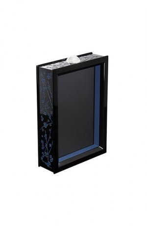 Рамка для фото Fleurs De Cerisier Lalique. Цвет: чёрный