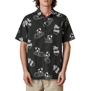 Рубашка с короткими рукавами Underground Holiday, черный Globe