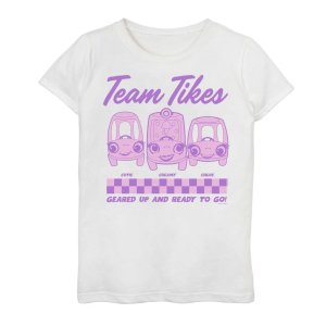 Розовая и фиолетовая футболка с графическим рисунком для девочек 7–16 лет Little Tikes