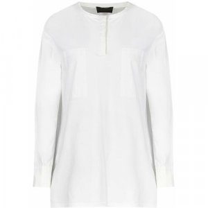 Блуза , размер 50, белый Sonia Speciale. Цвет: белый