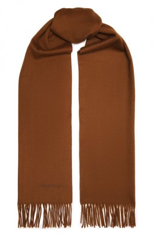 Кашемировый шарф Ermenegildo Zegna. Цвет: коричневый
