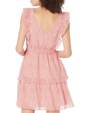 Платье Queen of Hearts Chiffon Mini Dress, цвет Almond Blossom Betsey Johnson