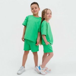 Комплект одежды , размер 134-140, зеленый Kaftan. Цвет: зеленый
