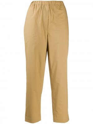 Укороченные брюки с эластичным поясом Tela. Цвет: нейтральные цвета