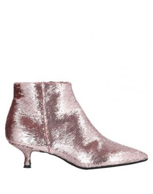 Полусапоги и высокие ботинки ANNA F.. Цвет: розовое золото