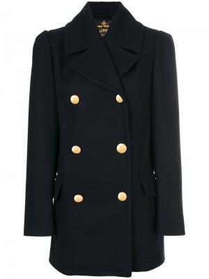 Двубортное пальто Vivienne Westwood. Цвет: чёрный