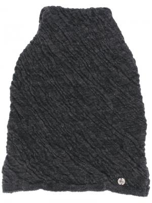 Фактурная шапка Lost & Found Ria Dunn. Цвет: серый
