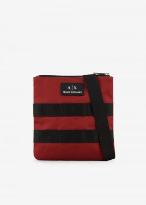 Плоская сумка через плечо , красный Armani Exchange