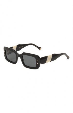 Солнцезащитные очки Carolina Herrera. Цвет: чёрный