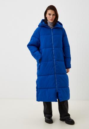 Куртка утепленная Vickwool. Цвет: синий
