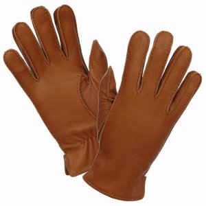 Перчатки , размер 10, коричневый Tony Perotti. Цвет: коричневый