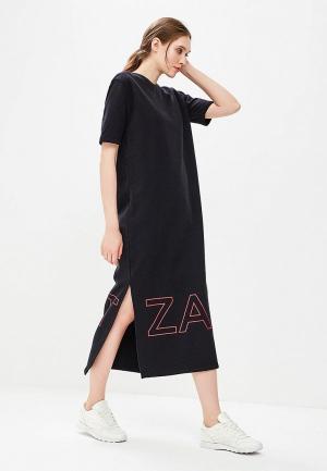 Платье Zasport. Цвет: черный