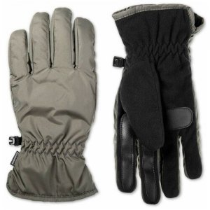 Перчатки зимние smartDRI, smartTouch, Large [8], серые/черные Isotoner. Цвет: черный/серый