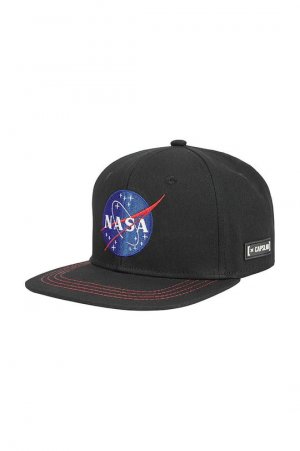 Хлопковая бейсболка X NASA CapsLab, черный Capslab