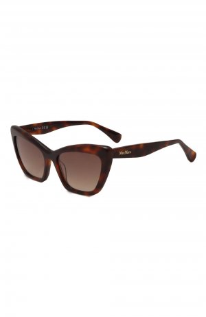 Солнцезащитные очки Max Mara. Цвет: коричневый
