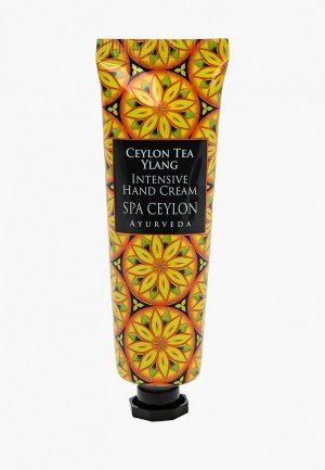 Крем для рук Spa Ceylon Цейлонский чай и иланг-иланг, 30 гр.. Цвет: белый