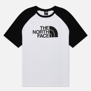 Мужская футболка Raglan Easy The North Face. Цвет: белый