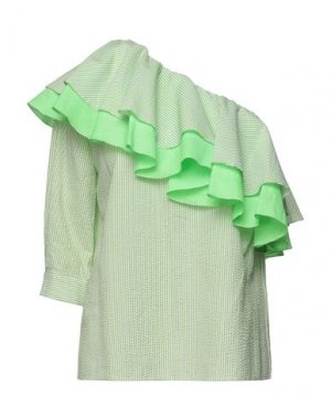 Блузка AGLINI. Цвет: зеленый