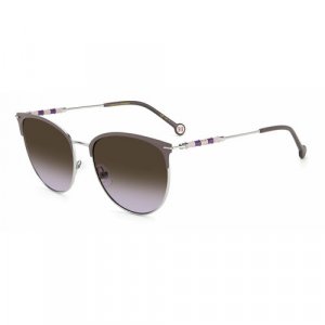 Солнцезащитные очки CH 0037/S KTS/QR, фиолетовый, серебряный CAROLINA HERRERA. Цвет: фиолетовый/серебристый