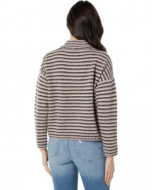 Свитер Merrydale Pocket Pullover Sweater in Stripe, цвет Donegal Rose Madewell