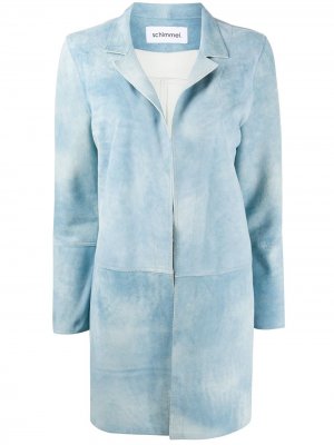 Пальто Sireneante с заостренными лацканами Sylvie Schimmel. Цвет: синий